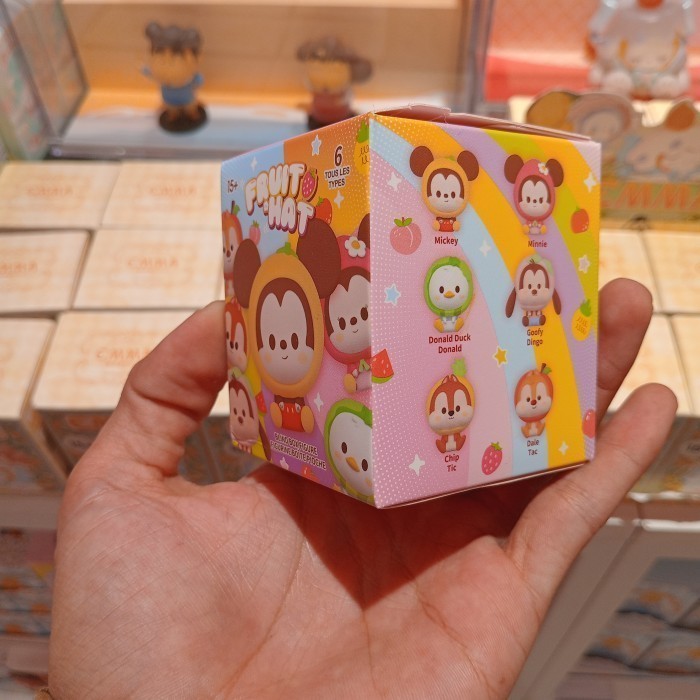 MINISO Disney Mickey and Friends Hat Blind Box Figure - Pajangan Mickey Series - Figure Model