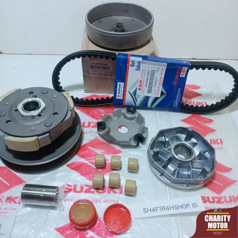 paket komplit CVT Suzuki spin 125/skywave/SkyDrive