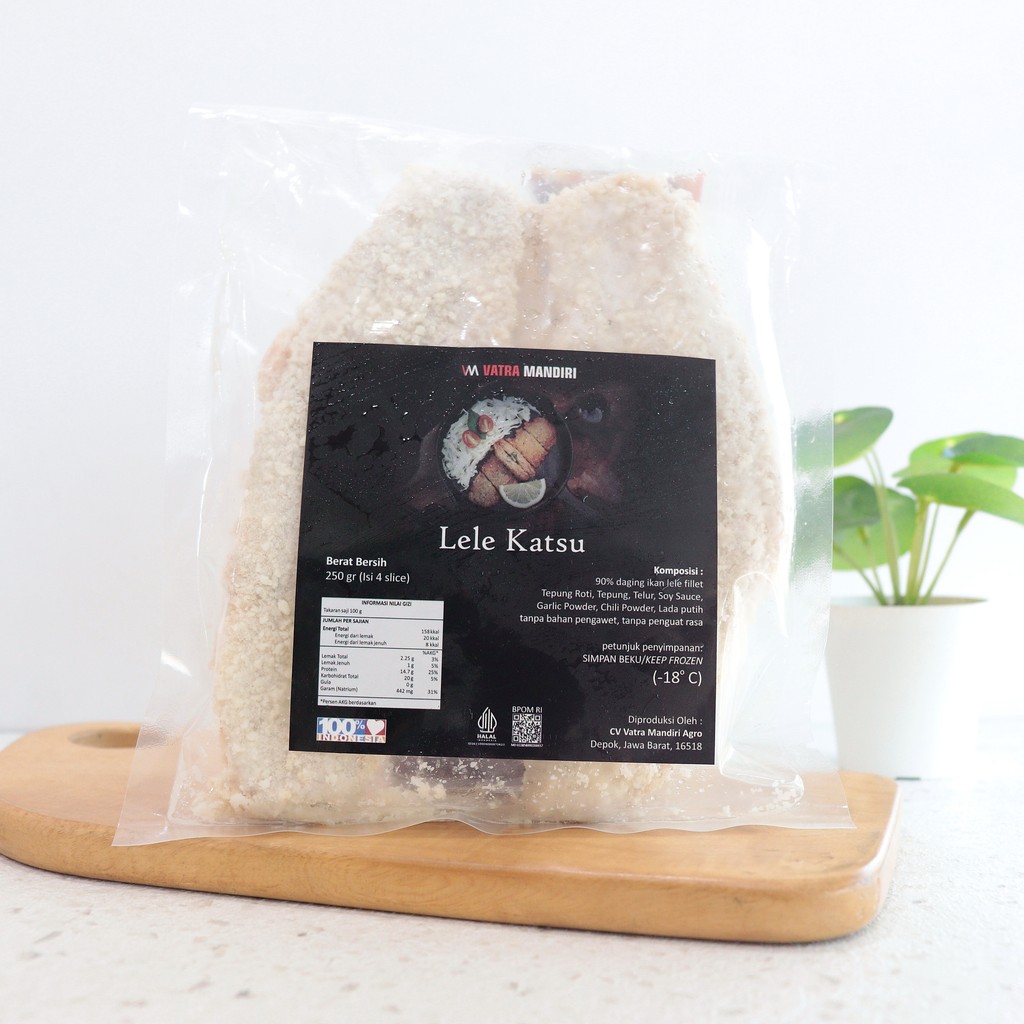 

250g Lele Katsu Fillet Slice - Vatra Mandiri