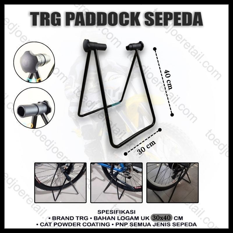 TRG Standar paddock jagrak sepeda lipat universal polygon united bmx mtb fixie paddock balance bike