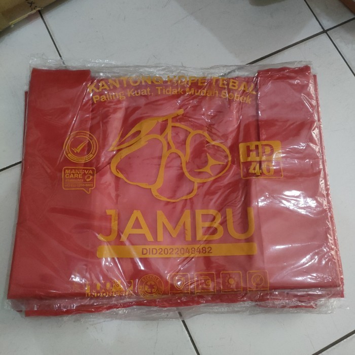 

kresek merah 40 TEBAL - Jambu