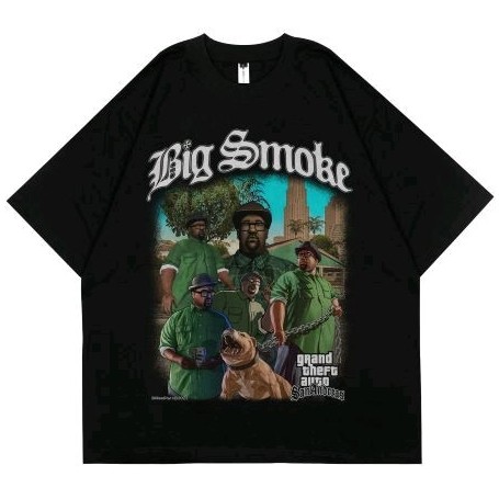 【COD】 T-SHIRT | OVERSIZE | GTA | BIG SMOKE | BILLIONSTARS | GAME SERIES | BOOTLEG VINTAGE | UNISEX