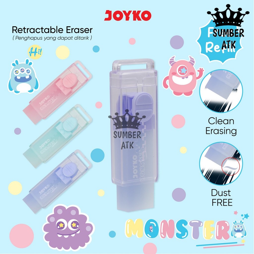 

Penghapus Eraser Joyko ER-147 Hi Monster
