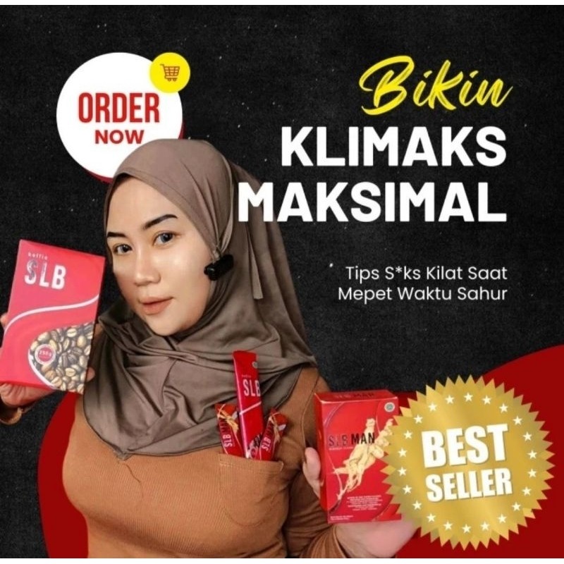 Promo!! SLB Asli 1 Box Isi 10 Sachet Bahan Herbal Dan Alami - Terdaftar BPOM