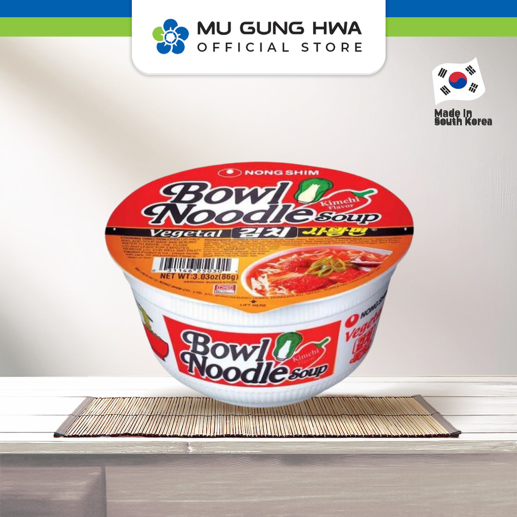 

Nongshim Bowl Noodle Soup Kimchi - 86g