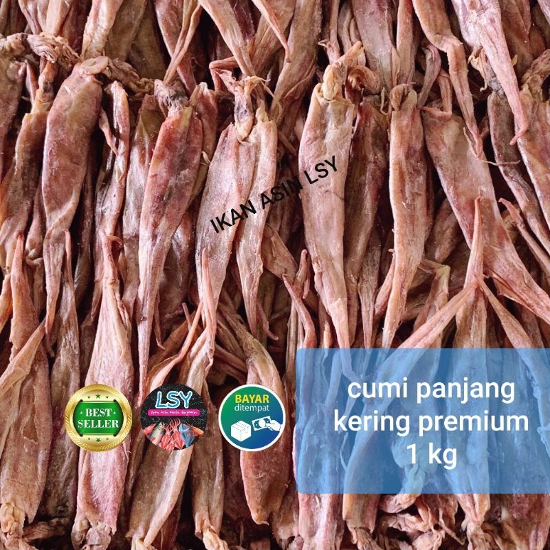 

ikan asin cumi panjang super 1 kg