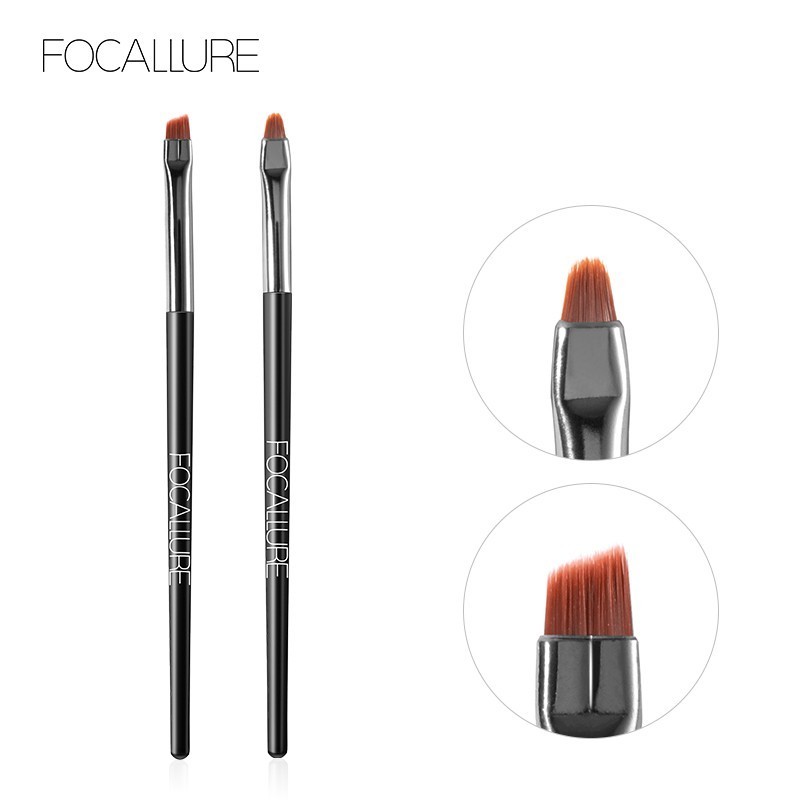 FOCALLURE 1pcs Eyeliner Brush  Eyebrow Brush