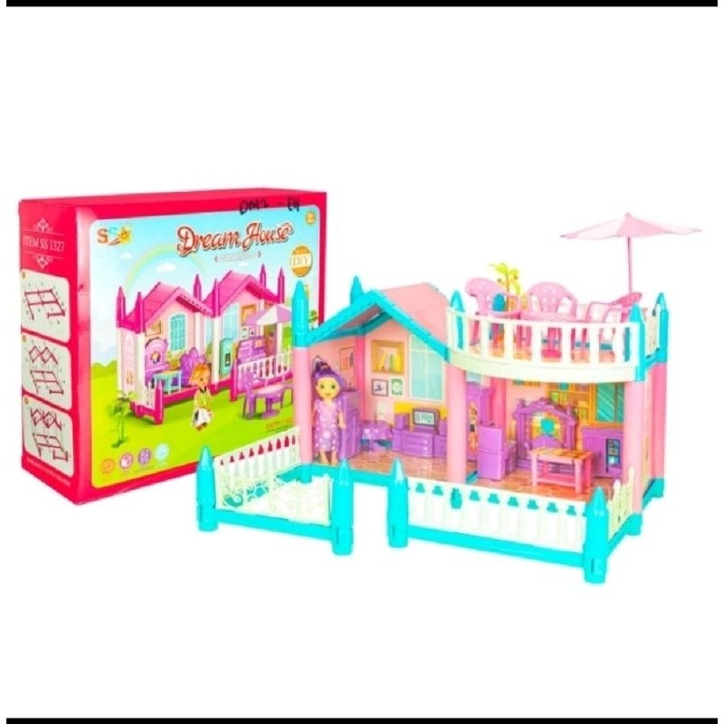 Mainan Rumah Barbie set Lengkap/Castiel barbie set Lengkap/Dream House Barbie
