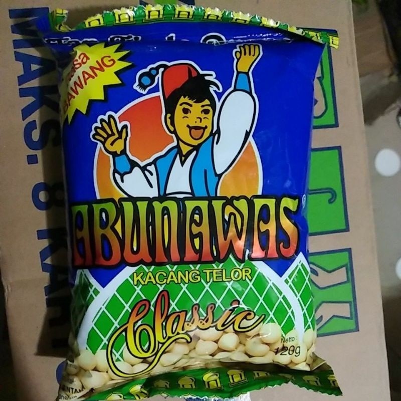 

kacang atom kacang telur abunawas 120gr - AMR