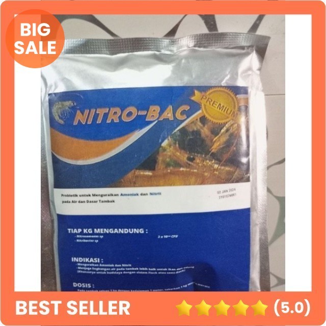 Probiotik Nitrobacter 100 Gram / Nitrobacter / Probiotik / Probiotik Udang / Probiotik Koi /