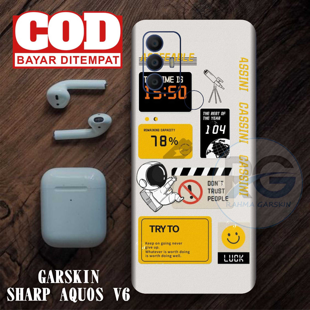 GARSKIN SHARP AQUOS V6 // GARSKIN SHARP AQUOS V6 PLUS MOTIF ASTRONOT