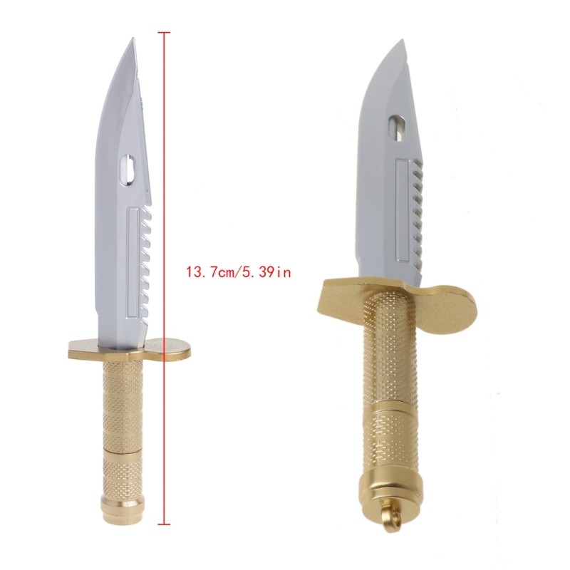 

Knife Ballpoint Pen Blue School Office Stationery Writing Tools Gift