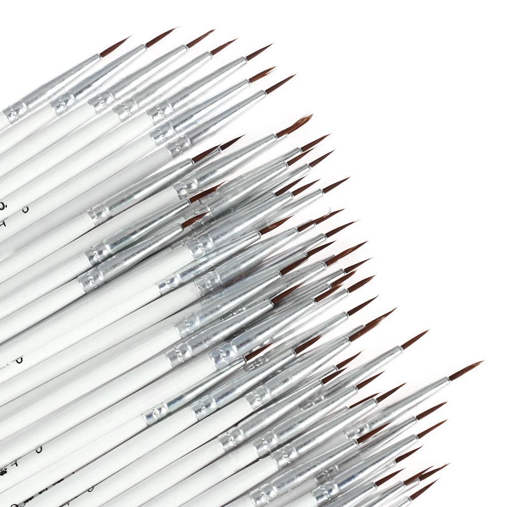 

10pcs 0.7/1.1/1.5cm Fine Hand Painted Thin Hook Line Pen Art Supplies Drawing Art Pen Paint Brush Nylon Brush Acrylic Pen