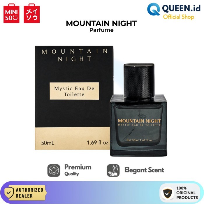 Miniso Mystic Mountain Night Perfume 50ml - Parfum Pria EDT ORIGINAL