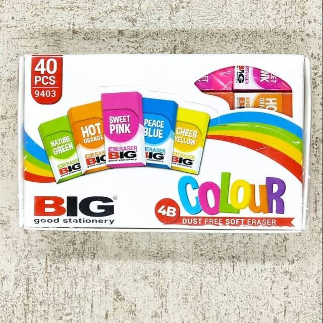 

(PST.ATK) Setip / Penghapus Big Warna Kecil 9403