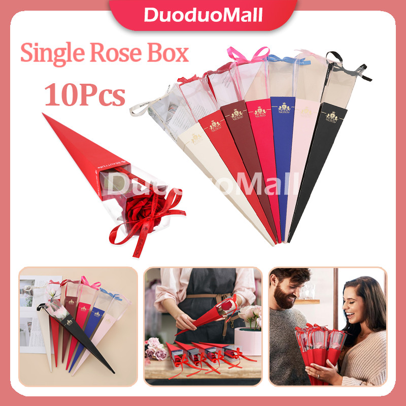 

Single Rose Box / Single Rose Box Wrapping Mawar