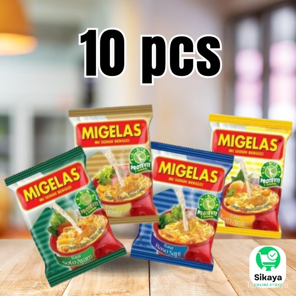 

MIEGELAS RENCENG 25GR ISI 10PCS (ALL VARIAN) MIE GELAS MI INSTAN GORENG KUAH