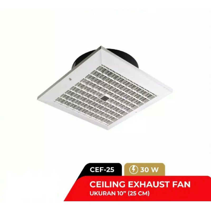 [SDW] pekanbaru/MASPION CEF-25 KIPAS ANGIN HISAP 10 inch (25cm) / CEILING EXHAUST FAN MASPION CEF 25