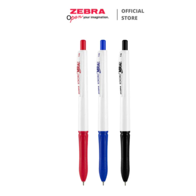 

Pulpen Gel Kokoro Mirai 0.48mm (1 PCS) - Bolpen Gel Pen Pena Gel Warna Zebra Kokoro Mirai 0.48 mm