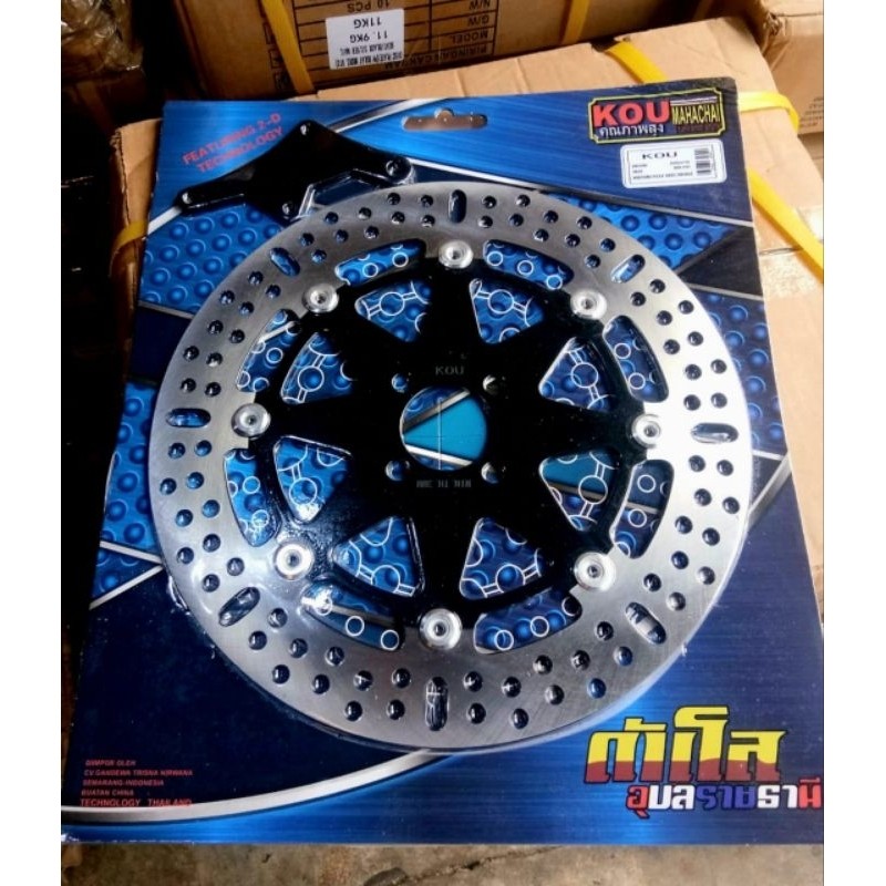piringan disk 300mm shogun 125 / smash disk brake depan 2tak shogun125  copi psm