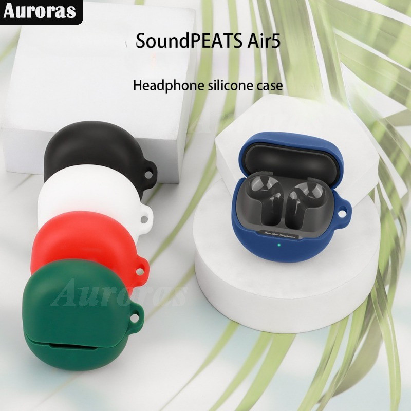 Untuk SoundPeats Air5 Case Wireless Bluetooth Headset Charging Box Protector Cover Liquid Soft Silic