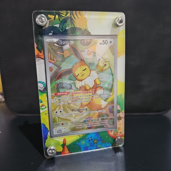 stand frame eevee ar terastal festival kartu bonus