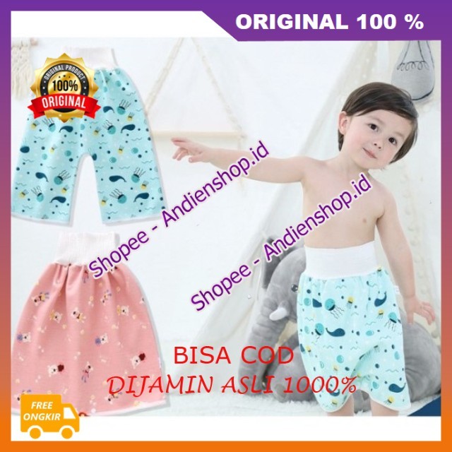Celana Anti Ngompol Celana Rok Ompol Ngompol Anak Dan Bayi  Celana Perlak Pipis Anak Waterproof Kual