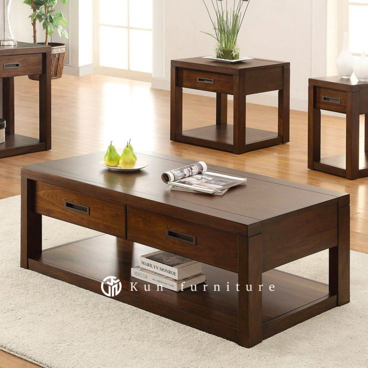 meja kopi jati, meja tamu jati, meja tamu, coffee table | Kun furniture