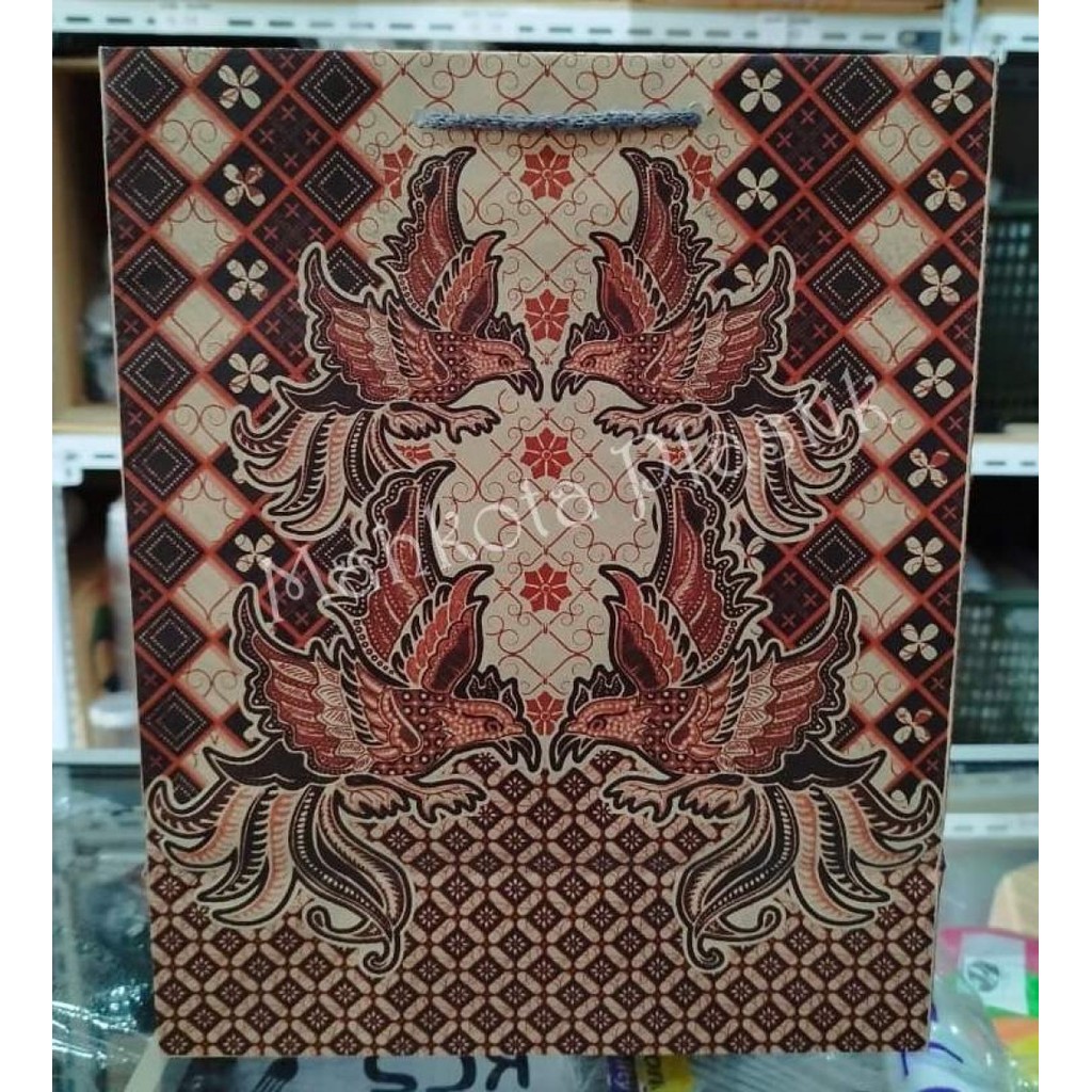 

Paper Bag Batik Coklat 26x13x33 isi 10pcs