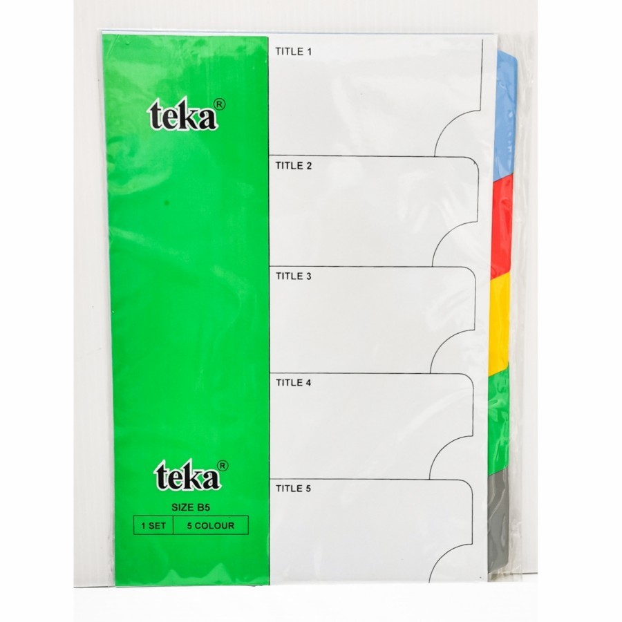 

TEKA DIVIDER PEMBATAS BINDER BERACAM-MACAM UKURAN