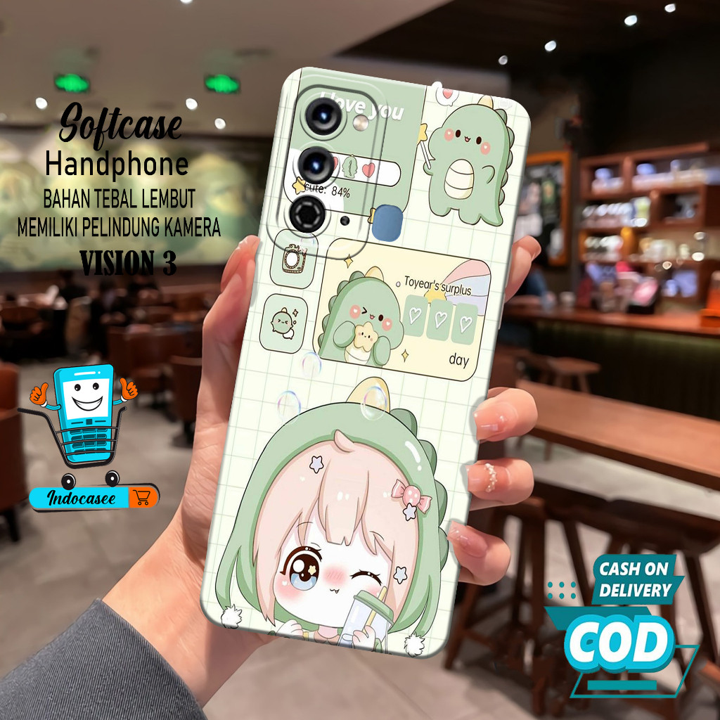 Case Hp Itel Vision 3 - Softcase Itel Vision 3 Terbaru - Casing Itel Vision 3 - Kesing Itel Vision 3