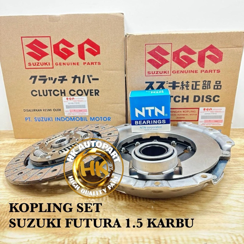KOPLING SET SUZUKI CARRY FUTURA 1.5 KARBU 1500CC FUTURA 1.5 KARBULATOR DEKRUP MATAHARI KAMPAS PRODO 