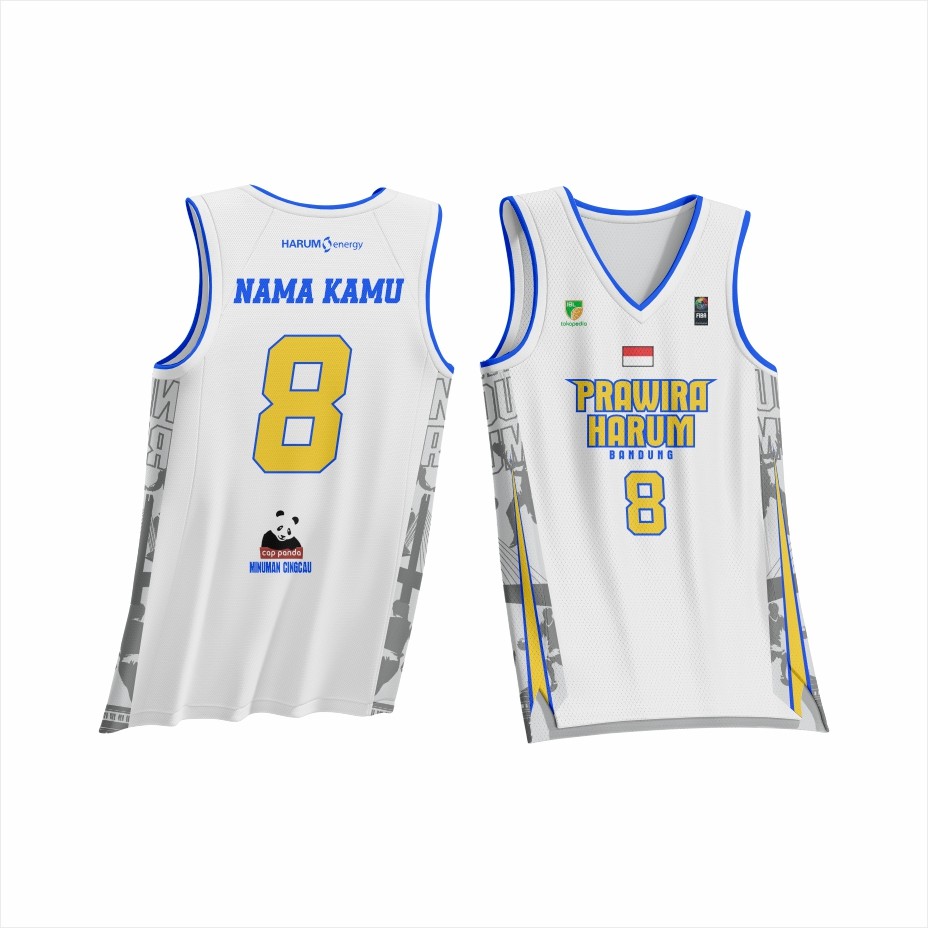 PRAWIRA BANDUNG JERSEY - PRAWIRA IBL Threepoint Jersey Basket