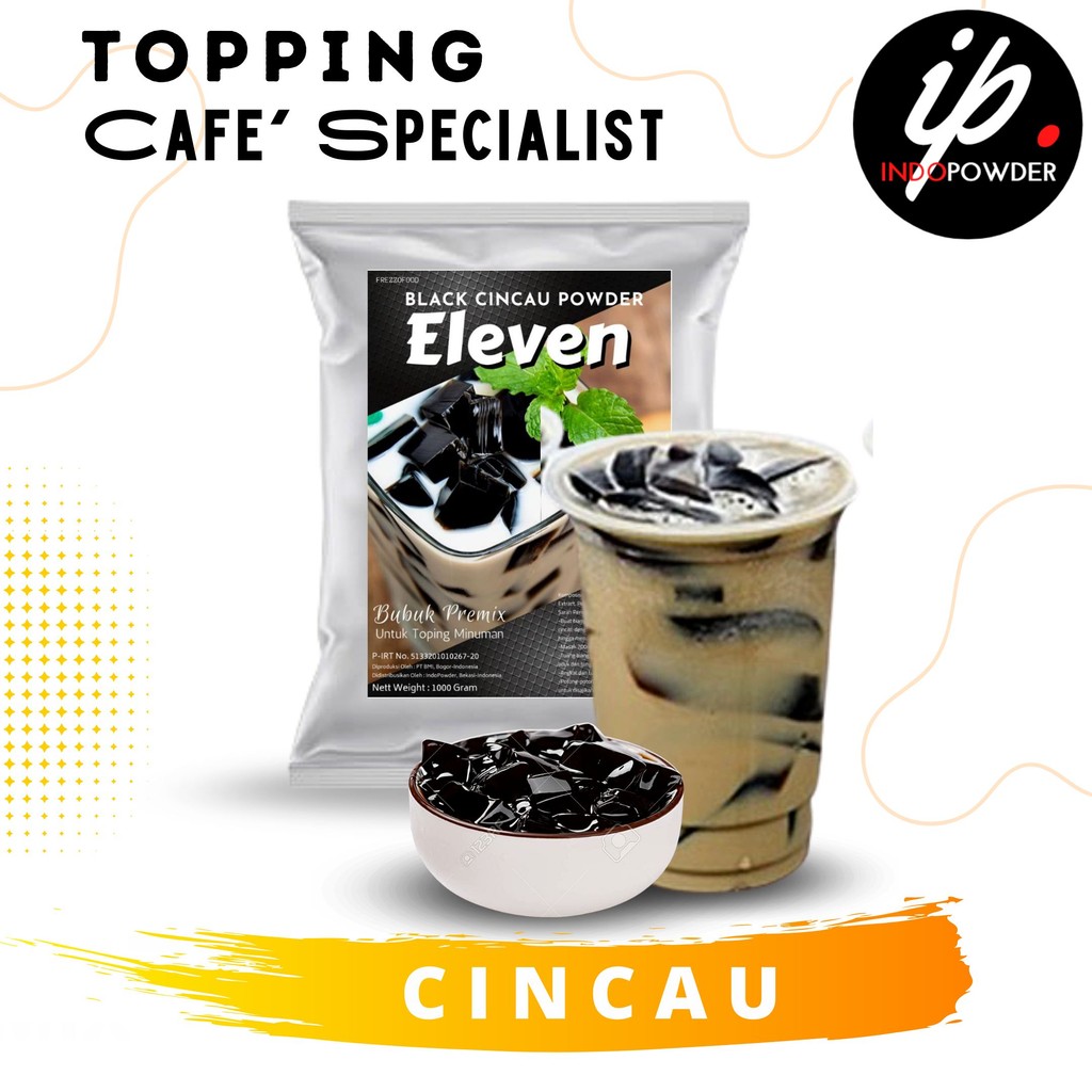 

IP Bogor - CINCAU HITAM - Bubuk CINCAU CAPPUCINO 1Kg untuk Topping dan Bahan Tambahan Minuman