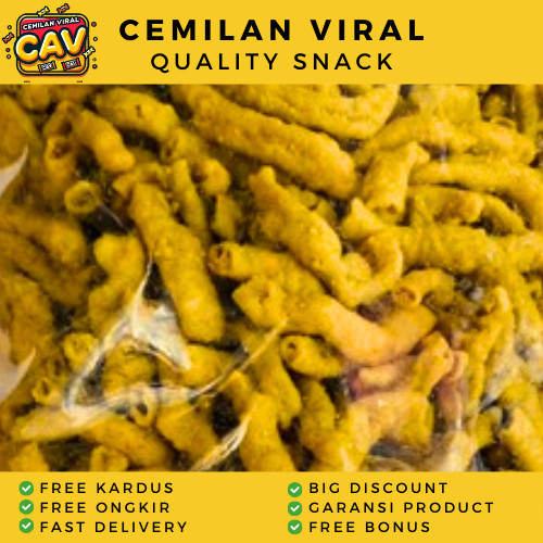 

CAV KERIPIK USUS JAGUNG BAKAR 1Kg Keripik Usus Crispy Usus Kering Usus Crispy Kriuk Cemilan Terlaris
