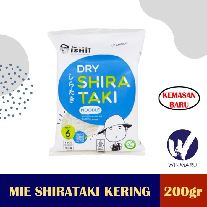 

Mie Shirataki Kering - Shirataki Dry Noodle 250gr