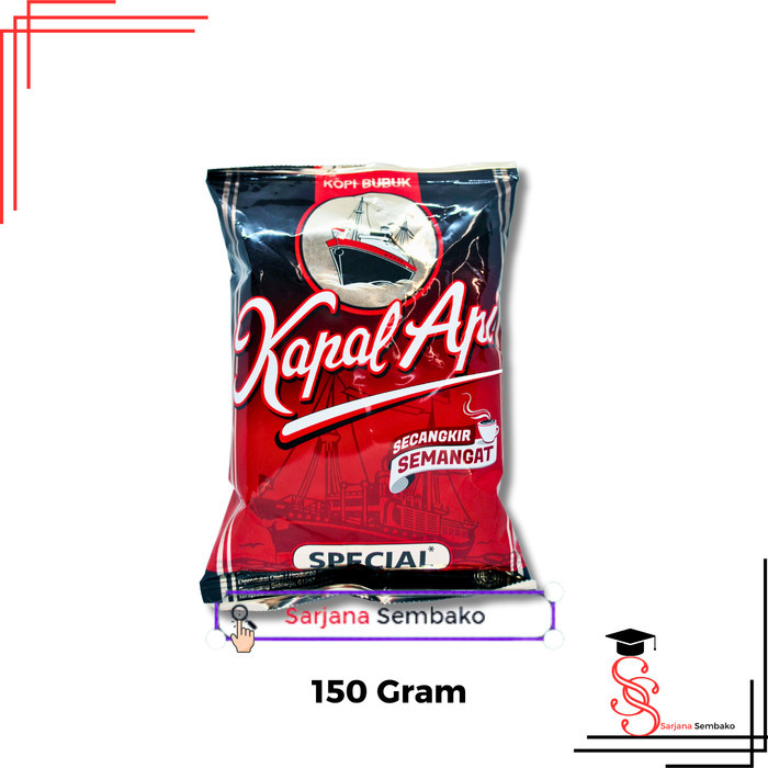 

Kapal Api Kopi Bubuk - 150 Gram