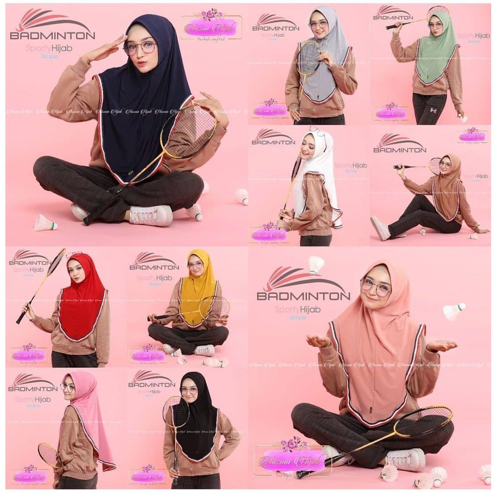 Jilbab Sporty jilbab syari / khimar jumbo / jilbab instan / jilbab khimar simple