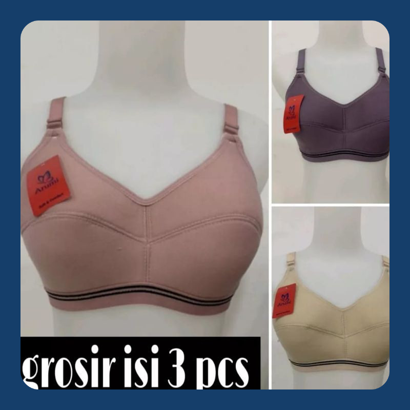 bh wanita dewasa tanpa kawat // bh perempuan dewasa tanpa busa
