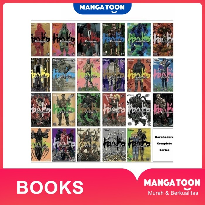 Manga Dorohedoro, vol.1-23 (English) MangaToon