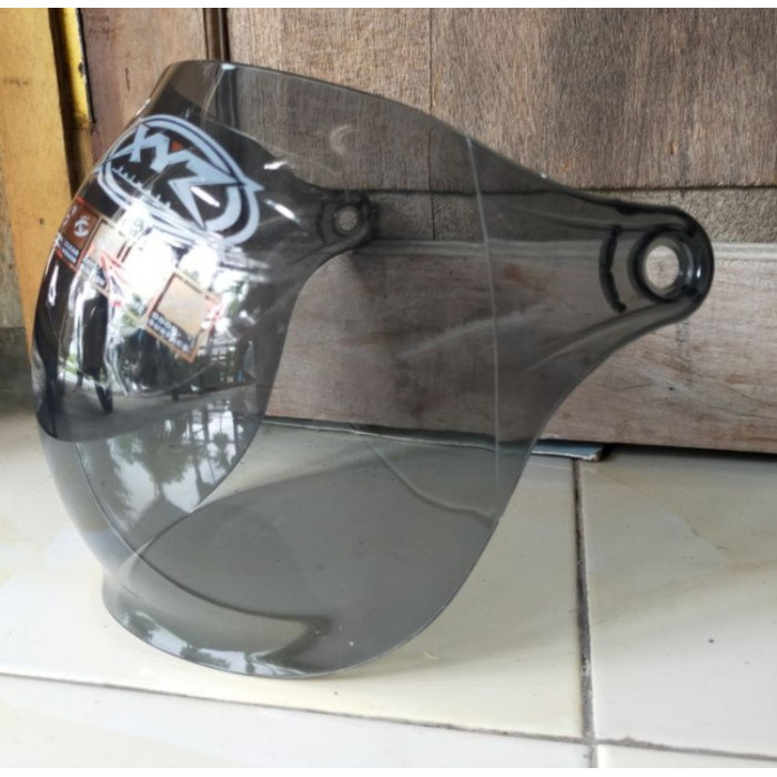 Kaca visor mika helm bogo gringgo gringo cembung bell bullit caferacer - Smoke