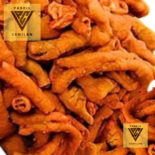 

PCV KERIPIK USUS BALADO 100g Keripik Usus Crispy Usus Kering Usus Crispy Kriuk Cemilan Pedas