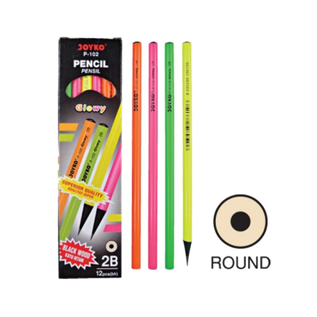 

DIJUAL LUSINAN Joyko Pensil 2B P-102 / Pensil Murah Berkualitas