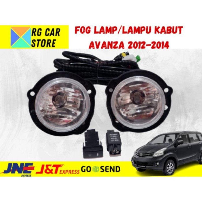 FOGLAMP/LAMPU KABUT AVANZA 2012-2014 BERGARANSI DIJAMIN PNP berkualitas