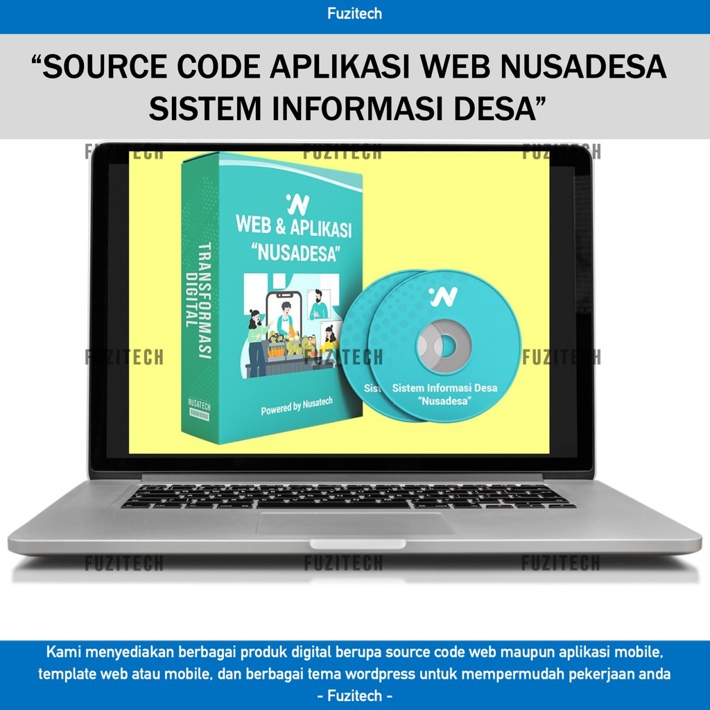 SOURCE CODE APLIKASI WEB SISTEM INFORMASI DESA INCLUDE WEBSITE DESA NUSADESA D49 FUZITECH