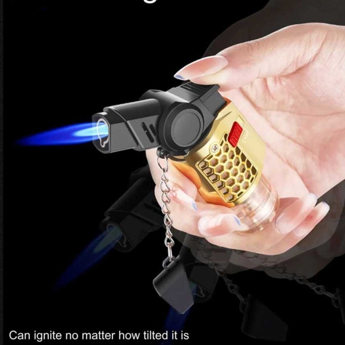 KOREK API GAS BARA JET BARA UNIK LIGHTER MINI PORTABLE GAS BUTANE TORCH JET WINDPROOF MULTIFUNGSI GU