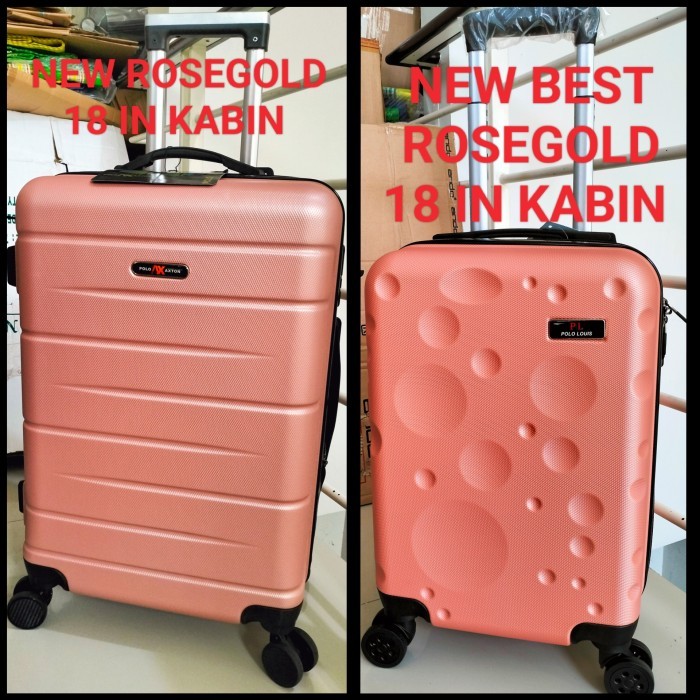 Koper Pramugari 18 Inchi POLO ORIGiNaL - 18IN ROSEGOLD