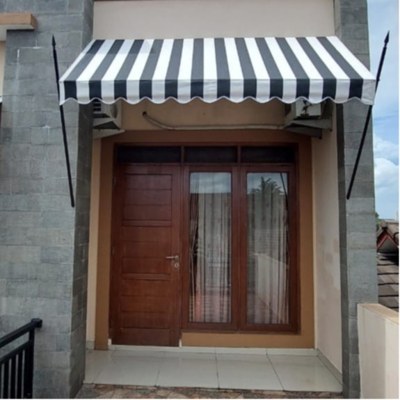 kanopi kain awning outdoor atap waterproof