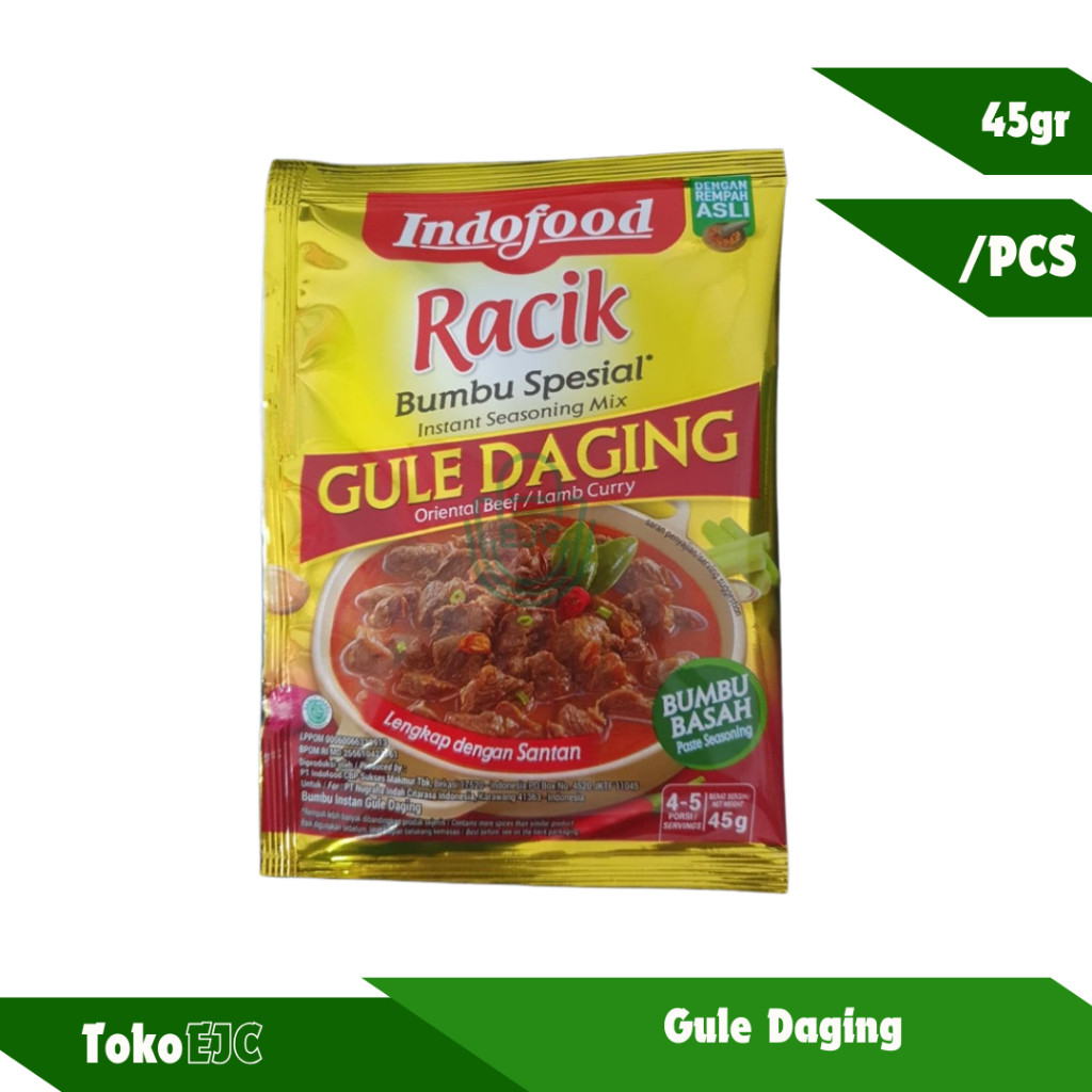 

[EJC] Indofood bumbu basah gule daging 45gr/pcs