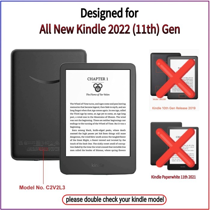 

promo -All New Kindle 2022 11th gen Screen protector Anti gores clear matte - Matte AntiGores